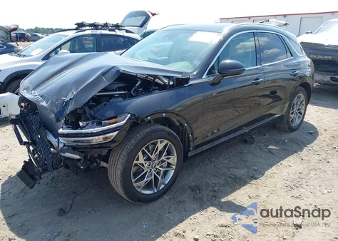 2023 Genesis Gv70 2.5T Awd из США, поврежденный, VIN KMUMADTB8PU136895